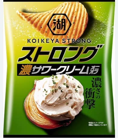 KOIKEYA POTATO CHIPS SOUR CREAM ONION FLAVOR湖池屋薯片酸奶洋葱味